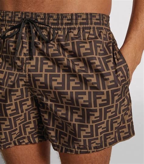 fendi swimming trunks men|water activated swim trunks.